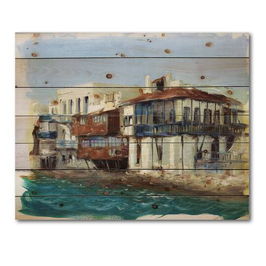 Designart - Old Houses On The Island of Mykonos Greece